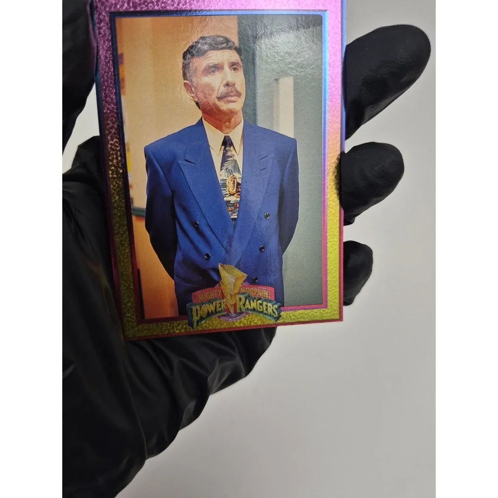 1994 Mighty Morphin Power Rangers Ernie & Mr Caplan Cards Collect-A-Card